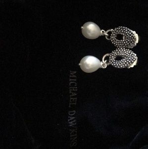 Pearl earrings